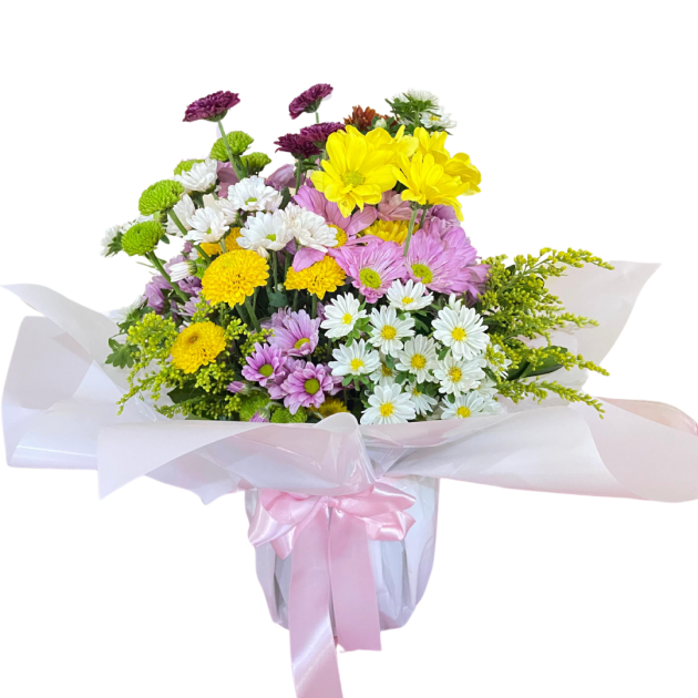 Arranjo de flores do campo em vaso - Image 2