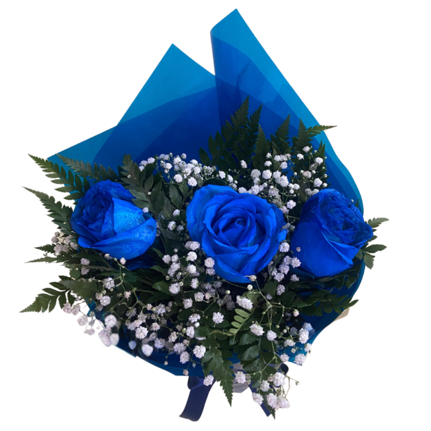 Mini Buquê Azul-Marinho - Image 2