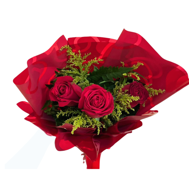 Mini buquê Red Love - Image 2